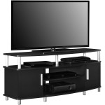 Ameriwood Home Carson TV Stand for TVs up to 50" Black