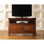 Crosley Furniture Cambridge 42-inch TV Stand Classic Cherry