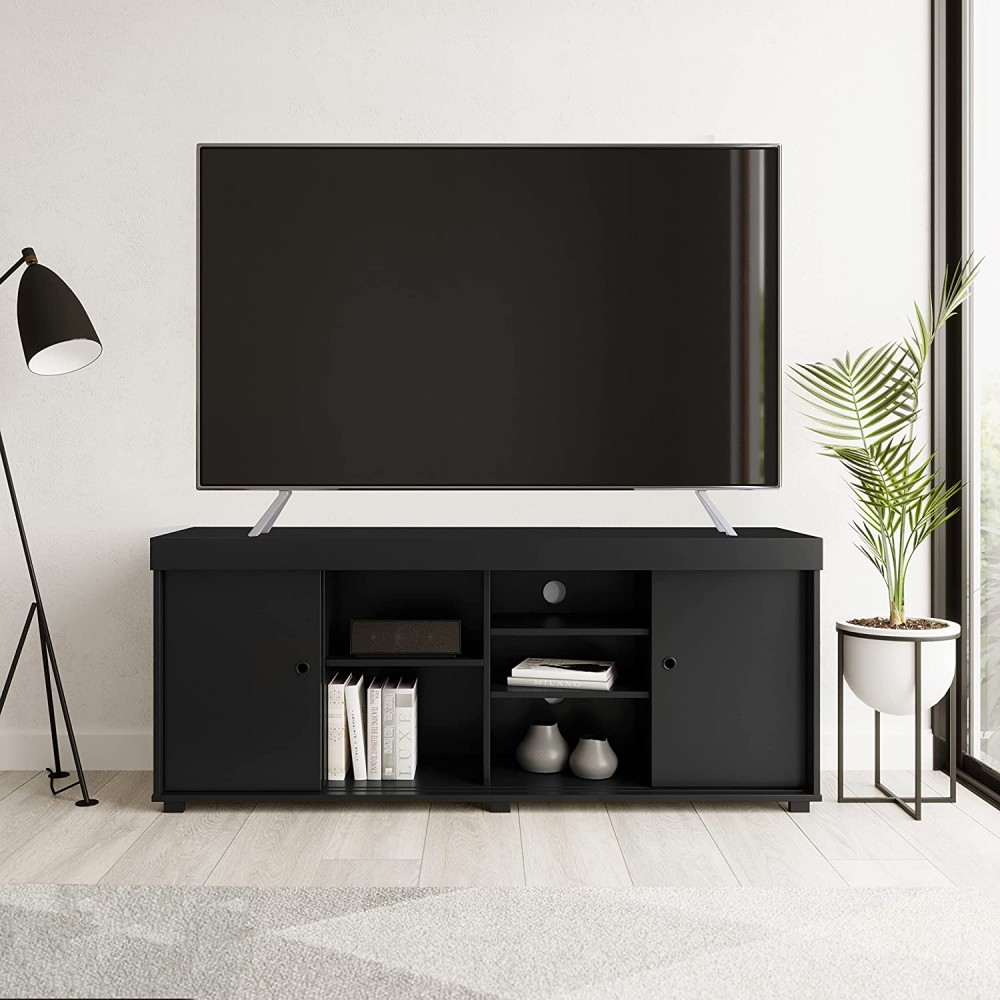 Techni Mobili TV Storage Entertainment Stand ONE Size Black