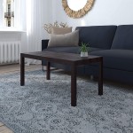 Ameriwood Home Parsons Coffee Table Espresso