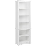 Prepac Tall Bookcase 80" H White