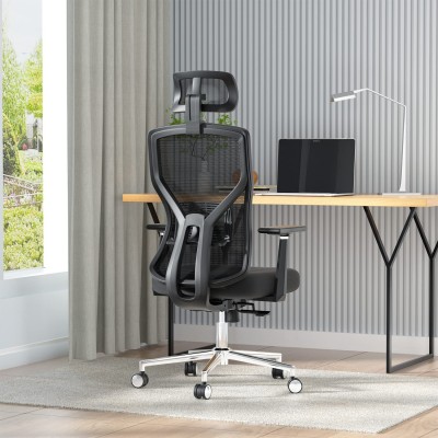 Ergonomic Office Desk Chair,MOLENTS Adjustable Computer Chair with Seat Slider Adjustable Lumbar Support,Headrest,3D Armrest 3 Position Tilt-Lock,Comfortable Mesh Back for Gaming Home or Office