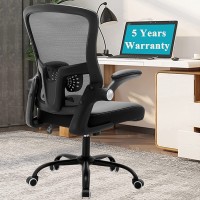 Nobofeeling Office Chair High Back Desk Chair with 5 Years Warranty and Adjustable Lumbar Support Swivel Task Chair with Soft Seat & Ergonomic Backrest for Pain Back Computer Chair for Heavy People