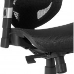 STAPLES Hyken Technical Task Black Sold as 1 Each -Adjustable Breathable Mesh Material Provides Lumbar arm and Head Support Perfect Desk Chair for The Modern Office