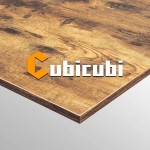 CubiCubi L-Shaped Desk Computer Corner Desk Home Office Gaming Table Sturdy Writing Workstation with Small Table Space-Saving Easy to Assemble Rustic Brown