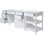 Winsome Wood Delta 3-Pc Set Home Office White