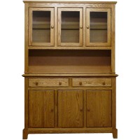 Forest Designs Shaker Hutch: 73W x 42H x 13D Hutch Only 73w Unfinished Alder