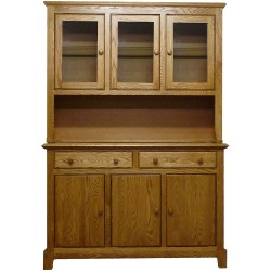 Forest Designs Shaker Hutch: 73W x 42H x 13D Hutch Only 73w Unfinished Alder