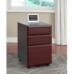Ameriwood Home Pursuit Mobile File Cabinet Cherry