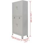 AYNEFY Office Cabinet Cabinet Typical Sturdy for Office