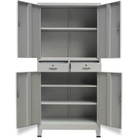 HURRISE Office Cabinet 2 Drawers Cabinet Ample Space for Office