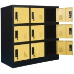 Yellow Color Heavy Duty Storage Cabinet Locking Using for Office or HomeW9D-YE