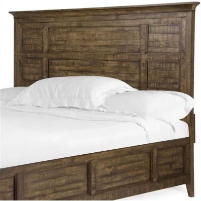 Magnussen Bay Creek Relaxed Traditional Toasted Nutmeg King Panel Headboard