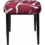 ONLY Stool Covers,Pack of 2 Vanity Stool Covers ,Makeup Bench Dressing Stool Covers #2
