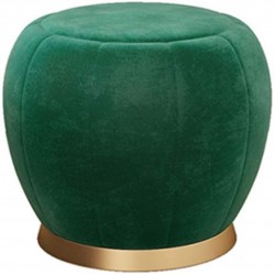 SYHSZY Vanity Benches Round Velvet Makeup Stool,Modern Makeup Dressing Stool,Cushion Chair,with Golden Steel Base,Load-Bearing 120KG,It Can Also Be Used As A Coffee Chair,Resting Chair
