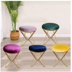ZXGYFD Desk Stools Piano Stool Vanity Benches Footstools Makeup Seat Garden Stools Dressing Stools Color : Pink