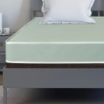 Mayton Treaton Set 9-Inch Medium Tight Top Hybrid Mattress and 5" Wood Simple Assembly Box Spring Queen Green