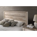 Roundhill Furniture Imerland Contemporary White Wash Finish Bedroom Set 6-Piece,