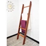 BrandtWorks 201L Lucus Chestnut 72" Decorative Blanket Ladder