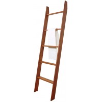BrandtWorks 201L Lucus Chestnut 72" Decorative Blanket Ladder