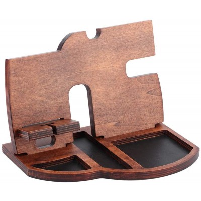 Smooth Surface Wood Stand Holder Wood Storage Rack for Male for Boyfriend