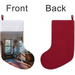 yanfind Christmas Stockings Personalized Custom for Family Accommodation Apartment Architecture Atmosphere Bed Bedroom Cabinet Carpet Classic Comfort Cozy Creative