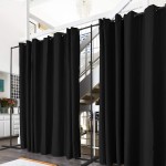 End2End Room Divider Kit Medium A 8ft Tall x 7ft 6in 12ft Wide Midnight Black Room Dividers Now