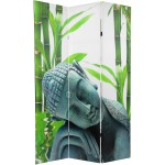 Oriental Furniture 6 ft. Tall Double Sided Serenity Buddha Room Divider