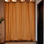 RoomDividersNow Muslin Room Divider Curtain 8ft Tall x 5ft Wide Wheat