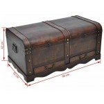 Large Wooden Chest Trunk Box Storage Chests Storage shelves Bedroom furniture Chests of drawers Toy box Toy storage Cabinet organizers and storage Toy organizers and storage Closet organizer