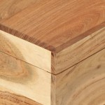 NusGear Storage Chest Solid Acacia Wood