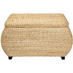 Oriental Furniture Rush Grass Storage Box Natural