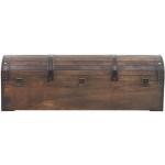 Storage Chest Box Wooden Trunk Case Cabinet Container with Handles for Bedroom Closet Home Organizer Collection Storage Chest Solid Wood Vintage Style 47.2"x15.7"x19.6"