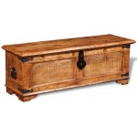 Storage Chest Wooden Toy Box Wooden Hope Basket with Lid Treasure treasure box 43.3" x 13.8" x 15.7" Purely Handmade