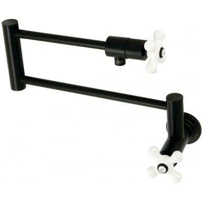 3.8 GPM 1 Hole Wall Mounted Black DF-1-SD2704 Faucets Toilets Sinks Turn Valves and Much More!