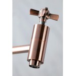3.8 GPM 1 Hole Wall Mounted Nickel DF-1-SD2732 Faucets Toilets Sinks Turn Valves and Much More!