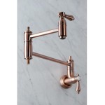 3.8 GPM 1 Hole Wall Mounted Pot Brass DF-1-SD2750 Faucets Toilets Sinks Turn Valves and Much More!