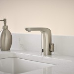 American Standard 775B203.295 NextGen Selectronic Integrated Faucet with Above-Deck Mixing 0.35 gpm Brushed Nickel