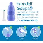 Brondell GoSpa Travel Bidet GS-70 Easy-to-use Portable Bidet with Convenient Nozzle Storage Travel Bag 400 ml Capacity and Angled Nozzle Spray