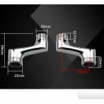 faucet adjustable swing arms g1 2 faucet adapter 1 2 3 4 pipe adapter bathtub spout adapter tub faucet adapter brass for wall fittings,Chrome C