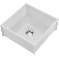 FIAT PRODUCTS Mop Sink Kit White 24 In L 24 In W