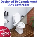 Greenco Bidet Attachment for Toilet Water Sprayer for Toilet Seat Easy-to-Install Non-Electric Bidet with Adjustable Fresh Water Jet Spray All Accessories and Detailed Instructions Included