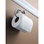 Moen DN8408CH Preston Collection Single Post Toilet Paper Holder Chrome