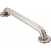 Moen R8732P Home Care Bathroom Safety 32-Inch Grab Bar with Concealed Screws Peened Stainless