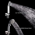 SR SUN RISE SRSH-F5043 Bathroom Luxury Rain Mixer Combo Set Wall Mounted Rainfall Shower Head System Polished Chrome Contain Faucet Rough-in Valve Body and Trim