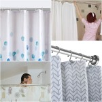 TEECK Shower Curtain Rod 40-73 inch Adjustable Tension Spring Shower Curtain Rod Tension Premium Stainless Steel Anti-Slip No Drilling No Rust Never Collapse for Bathroom Easy to use