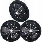 3 pcs Garbage Disposal Splash Guards Sink Baffle Disposal Replacement Multi-function Drain Plugs food Waste Disposer Accessories for Whirlaway Waste King Sinkmaster and GE Models Guard Measures