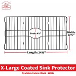 Better Houseware Extra Large Sink Protector Grid White