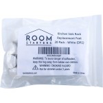Kitchen Sink Rack Feet 20 Pack | Replacement for Kohler Rack Rubber Feet Part 84544-0 | Feet for Sink Grid by ROOM STARTERS 20 Pack White