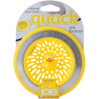 MSC International Joie Quack Kitchen Sink Strainer Basket Stainless Steel and BPA-Free Plastic Duck Yellow